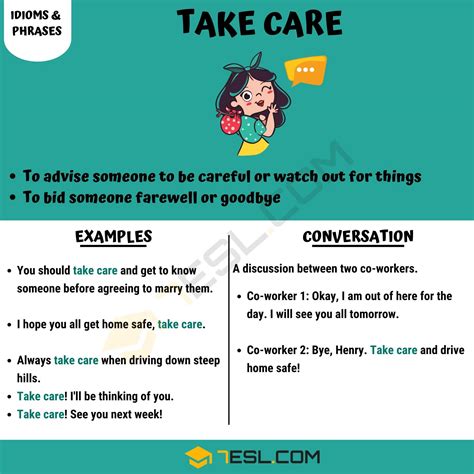 TAKE CARE Meaning in Tagalog .